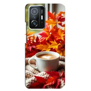 Чохол з унікальним дизайном 'Осінь з кавою' для Xiaomi 11T / 11T Pro