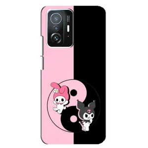 Чехол с кроликом Куроми на Xiaomi 11T / 11T Pro (Куроми Инь Янь)