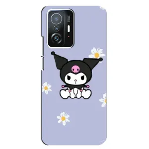 Чехол с кроликом Куроми на Xiaomi 11T / 11T Pro (Куроми в цветах)