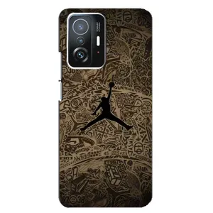 Чехлы для Xiaomi 11T / 11T Pro - с картинкой JORDAN (AlphaPrint) (Logo Jordan)