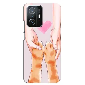 Чехол с принтом «Любовь к котикам» для Xiaomi 11T / 11T Pro