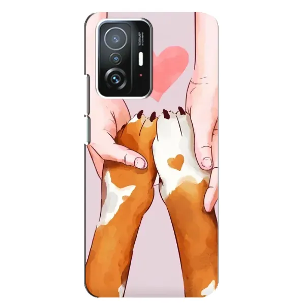 Чохол з принтом «Любовь до собак» для Xiaomi 11T / 11T Pro