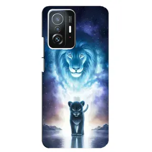 Чохол з принтом «Маленький лев» для Xiaomi 11T / 11T Pro