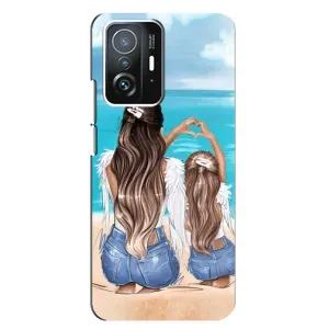 Чехол с печатью для Xiaomi 11T / 11T Pro - (Мама с ребенком) (AlphaPrint)