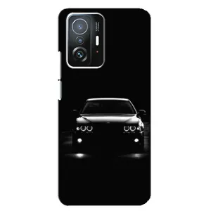 Чехол для Сяоми 11Т Про - с принтом БМВ (AlphaPrint) (Машина BMW)