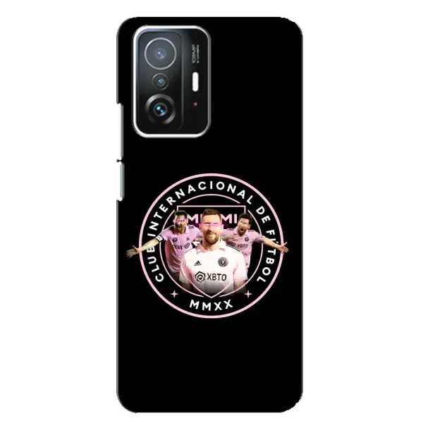 Чехол с принтом «Месси в лого» для Xiaomi 11T / 11T Pro Чехол с принтом «Месси в лого» для Xiaomi 11T / 11T Pro