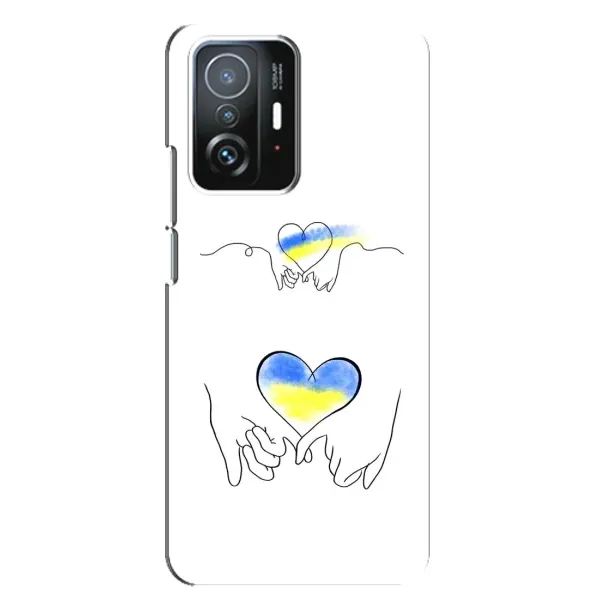 Чехол с принтом «Мир Украине» для Xiaomi 11T / 11T Pro Чехол с принтом «Мир Украине» для Xiaomi 11T / 11T Pro