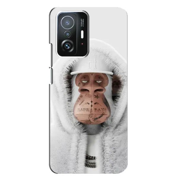 Чехол с принтом «обезьяна NFT в тату» для Xiaomi 11T / 11T Pro Чехол с принтом «обезьяна NFT в тату» для Xiaomi 11T / 11T Pro