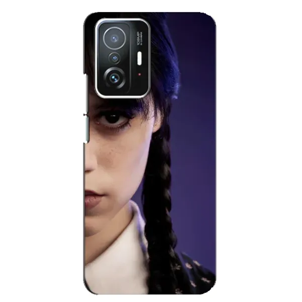 Чехол с принтом «Загадочный взгляд Уэнздей» для Xiaomi 11T / 11T Pro Чехол с принтом «Загадочный взгляд Уэнздей» для Xiaomi 11T / 11T Pro