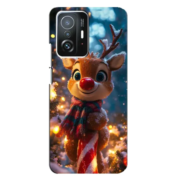 Чехол с принтом «Олень с шарфом» для Xiaomi 11T / 11T Pro