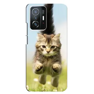 Чехол с принтом «Прыжок кота» для Xiaomi 11T / 11T Pro