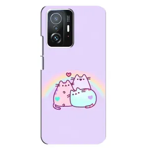 Чехол с принтом «Радужные котики» для Xiaomi 11T / 11T Pro