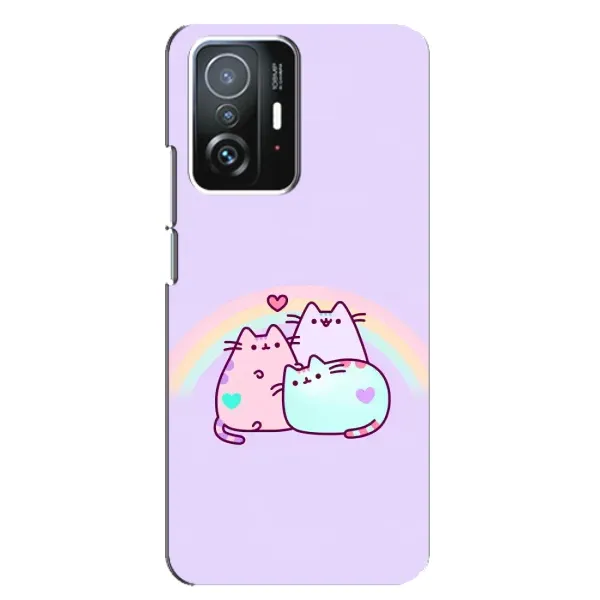 Чехол с принтом «Радужные котики» для Xiaomi 11T / 11T Pro