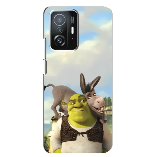 Чохол з принтом «Шрек та Осел» для Xiaomi 11T / 11T Pro Чохол з принтом «Шрек та Осел» для Xiaomi 11T / 11T Pro