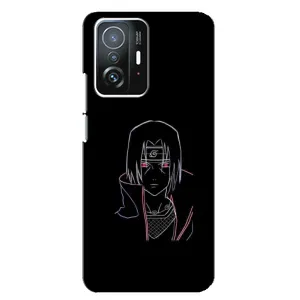 Чехол с принтом «силуэт Итачи» для Xiaomi 11T / 11T Pro