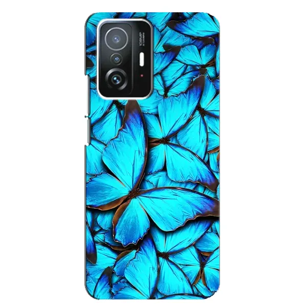 Чохол з принтом «Сині метелики» для Xiaomi 11T / 11T Pro Чохол з принтом «Сині метелики» для Xiaomi 11T / 11T Pro