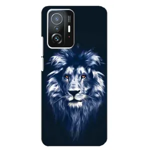 Чохол з принтом «Синій Лев» для Xiaomi 11T / 11T Pro