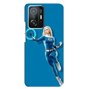 Чохол з принтом Фантастична четвірка для Xiaomi 11T / 11T Pro (Сью Сторм політ)