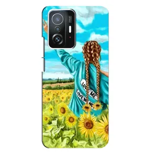 Чохол для Патріота України Xiaomi 11T / 11T Pro - (AlphaPrint) (Україночка)