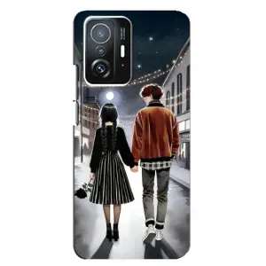Чохол з дизайном Венздей 2 на Xiaomi 11T / 11T Pro (Венздей та Тайлер)