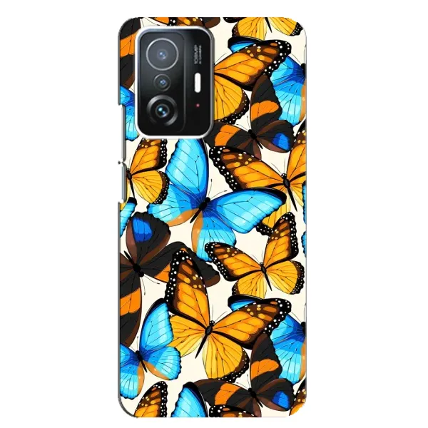 Чохол з принтом «Яскраві метелики» для Xiaomi 11T / 11T Pro Чохол з принтом «Яскраві метелики» для Xiaomi 11T / 11T Pro