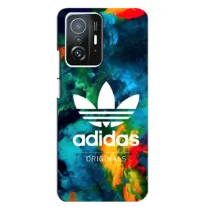 Чехлы Адидас для Xiaomi 11T / 11T Pro (AlphaPrint) (Яркий Адидас)