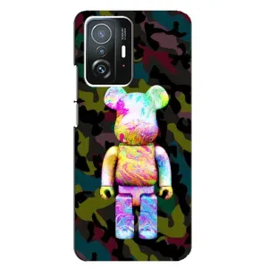 Чехол с принтом «Яркий Bearbrick» для Xiaomi 11T / 11T Pro