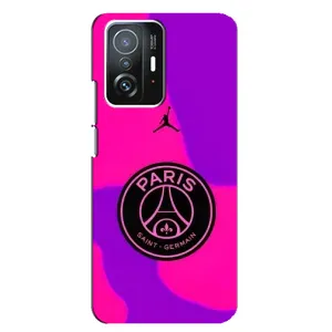 Чохли PSG для Xiaomi 11T / 11T Pro (AlphaPrint) (яскравий ПСЖ)