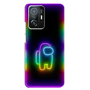 Чохли Амонг Ас для Xiaomi 11T / 11T Pro (AlphaPrint) (Яскравий скін)