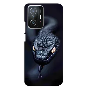 Чохол з принтом «Чорна змія» для Xiaomi 11T / 11T Pro