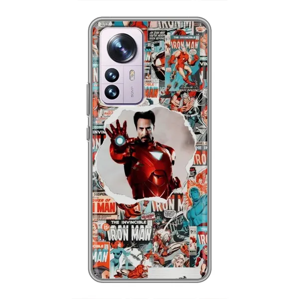 Чехол с принтом «Айронмен» для Xiaomi 12 / 12X Чехол с принтом «Айронмен» для Xiaomi 12 / 12X