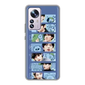 Чехол с принтом «Bangtan» для Xiaomi 12 / 12X