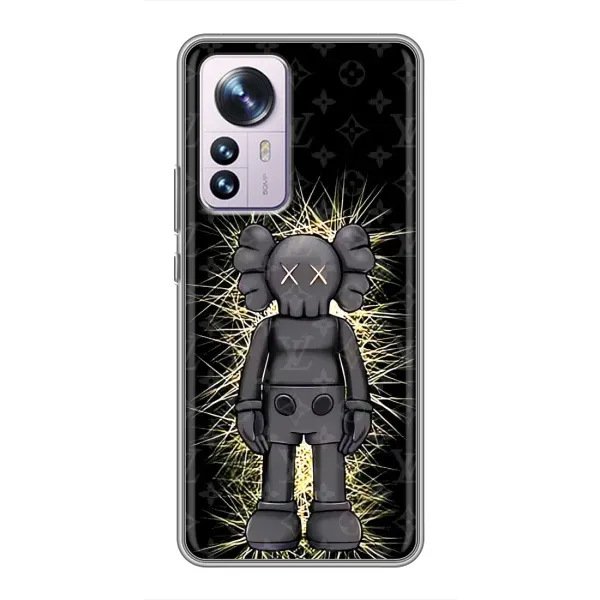 Чехол с принтом «Bearbrick LV» для Xiaomi 12 / 12X Чехол с принтом «Bearbrick LV» для Xiaomi 12 / 12X