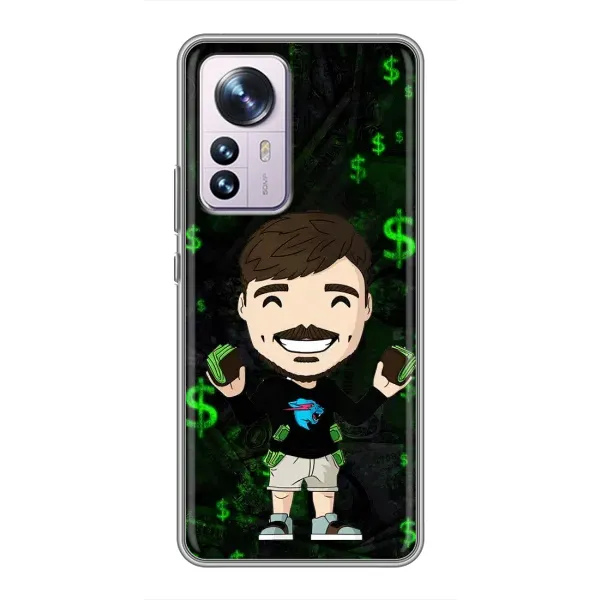 Чохол з принтом «Блогер Beast» для Xiaomi 12 / 12X