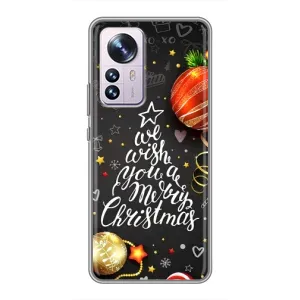 Різдвяні Чохли для Xiaomi 12 / 12X (VPrint) (Ялинка)