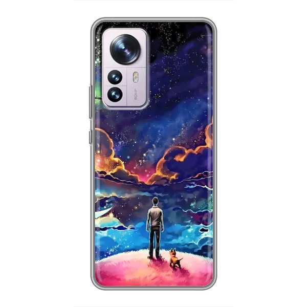 Чехол с принтом «Галактический вид» для Xiaomi 12 / 12X Чехол с принтом «Галактический вид» для Xiaomi 12 / 12X