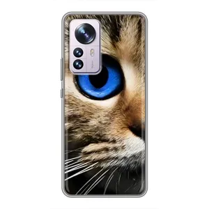 Чехлы с Котиками для Xiaomi 12 / 12X (VPrint) (Глаз кота)