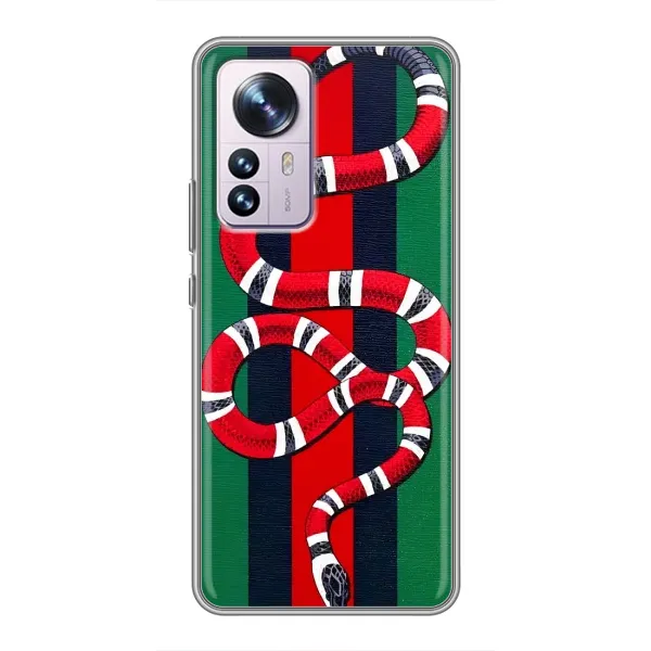 Чохол з принтом «Gucci змія» для Xiaomi 12 / 12X Чохол з принтом «Gucci змія» для Xiaomi 12 / 12X