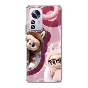 Чохол з Лабубу на Xiaomi 12 / 12X (Іграшка Лабубу)