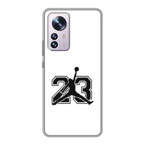 Чехлы для Xiaomi 12 / 12X - с картинкой JORDAN (AlphaPrint) (Jordan 23)