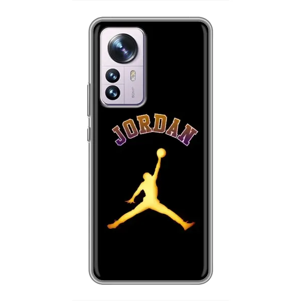 Чехол с принтом «Jordan Gold» для Xiaomi 12 / 12X