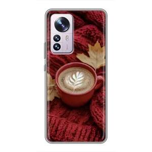 Чехол с принтом «Кофе на пледе» для Xiaomi 12 / 12X
