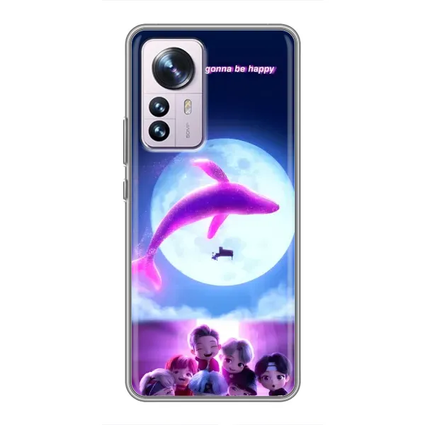 Чехол с принтом «КИТ BTS» для Xiaomi 12 / 12X Чехол с принтом «КИТ BTS» для Xiaomi 12 / 12X
