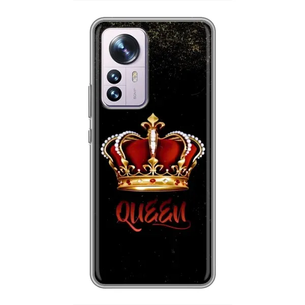 Чехол с принтом «Корона короля» для Xiaomi 12 / 12X Чехол с принтом «Корона короля» для Xiaomi 12 / 12X