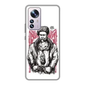 Чехлы для Xiaomi 12 / 12X с принтом Тараса Шевченко (AlphaPrint) (Козак Шевченко)