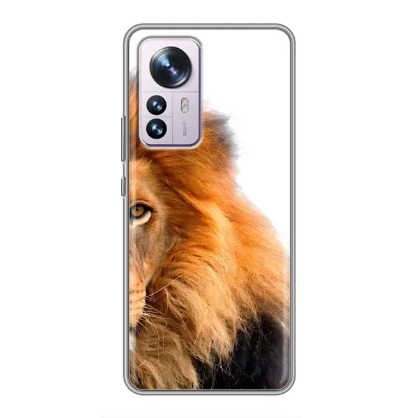 Чехол с принтом «Лев грива» для Xiaomi 12 / 12X Чехол с принтом «Лев грива» для Xiaomi 12 / 12X