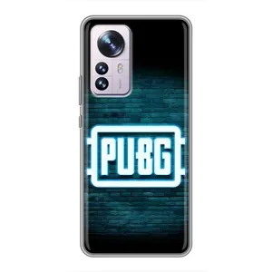 Чеjхол PUBG для Сяомі 12 / 12х (AlphaPrint) (Лого PUBG)