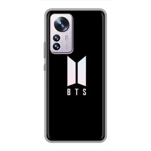 Чехол с принтом «Лого BTS» для Xiaomi 12 / 12X