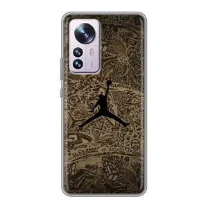 Чехлы для Xiaomi 12 / 12X - с картинкой JORDAN (AlphaPrint) (Logo Jordan)