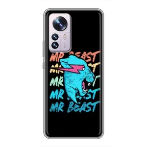 Чохол з принтом «logo Mr beast» для Xiaomi 12 / 12X